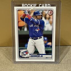   Vladimir Guerrero Jr Rookie Baseball Card (2020 Bowman) 🔥🔥 Sharp Card!!!