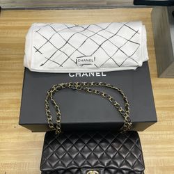 Chanel Timeless Medium Lamb Black