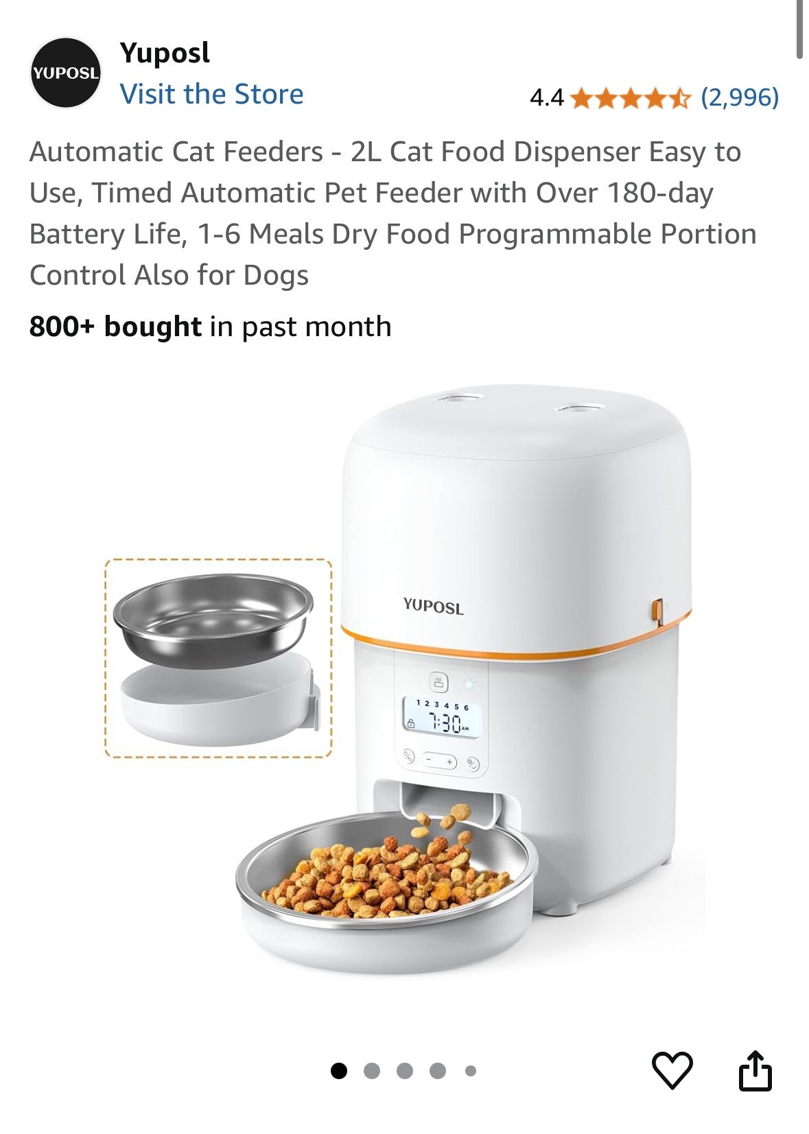Automatic Cat Feeder