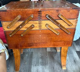Vintage Sewing Box, needs some TLC