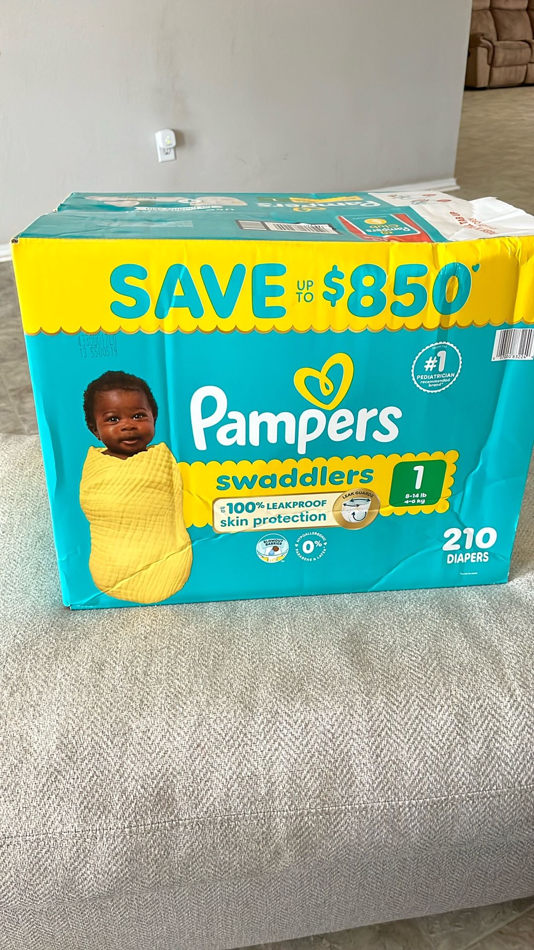 Pampers Swaddlers 