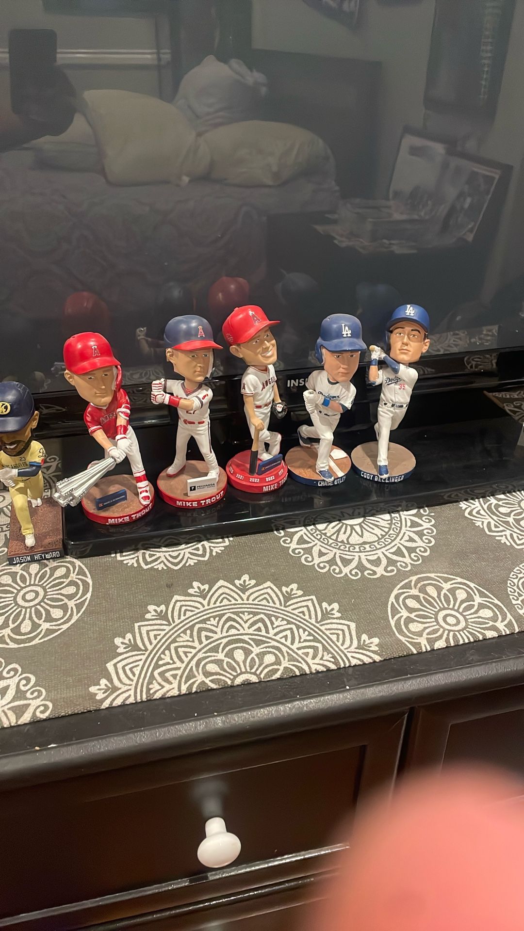 Bobbleheads Angels And Dodgers