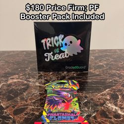 Graded Guard Trick or Treat Sealed Mystery Case