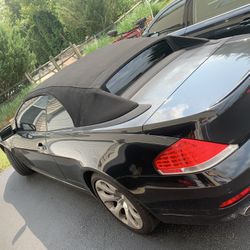 650 I BMW Convertible Triple Black 169k Miles TLC