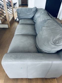 Free Arizona Leather Sectional