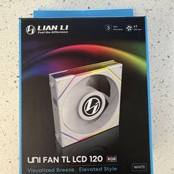 Lian Li Uni Fan TL LCD 120