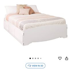 Full 6-Drawer Storage Bed With Headboard