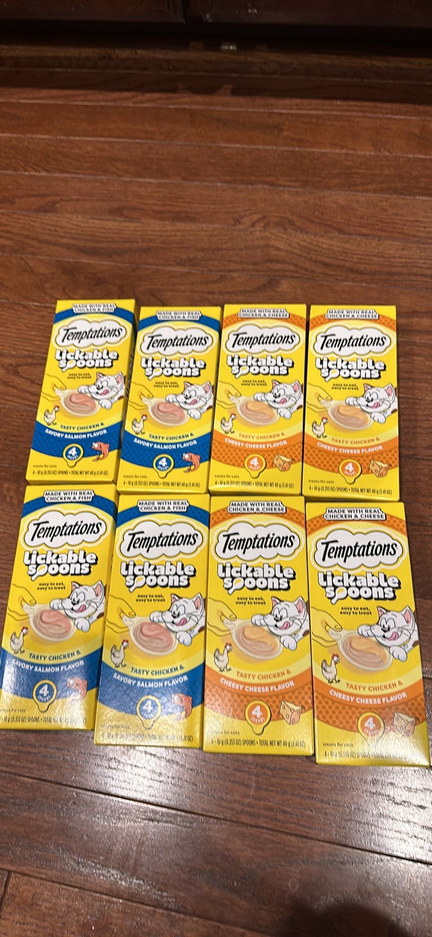 Temptations lickable spoons all for $15