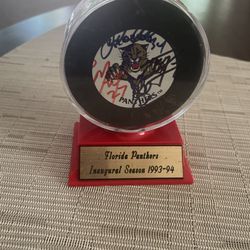 Florida Panther's Puck 1993