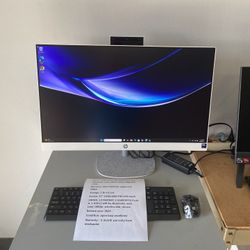 Hp 27” Fhd Touch Aio Ultra7-155u(12core) Ddr5 16gb 1tb Ssd Win 11/warranty