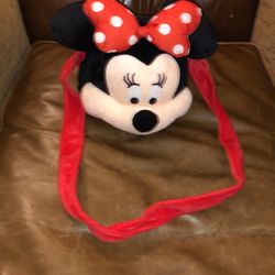 7 inch Minnie mouse purse