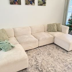 Luca Double Chaise Modular Sectional