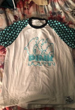 Shirt pink dolphin