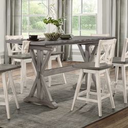 New 7 Piece Dining Room Set 