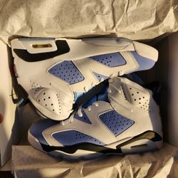 Jordan 6 UNC White NEW SIZE 10.5