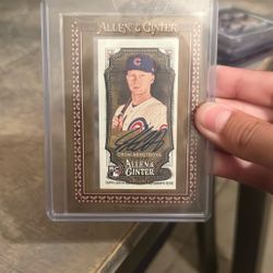 Pete Crow Armstrong Rookie Card Auto