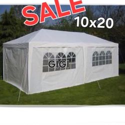 Canopy Party Tent 10x20,6 Removable Sidewalls Include, Carpa For Sale