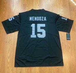 ‼️free Raiders bag ‼️ with purchase of a Brand New Stitched Raiders #15 Mendoza Jersey $50 each