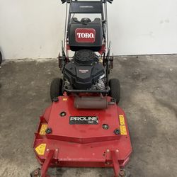 Toro Proline 32” Zero Turn Mower 