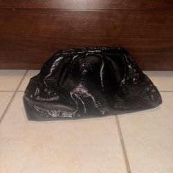 Anthropologie Patent Leather Clutch