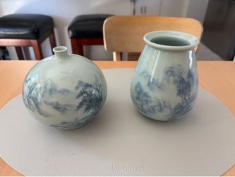 Korean celadon vase