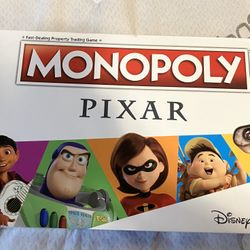 Pixar Monopoly  (CASH ONLY PLEASE)