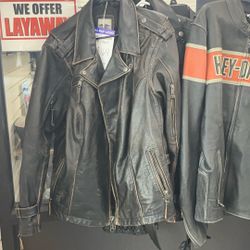 LEATHER HARLEY DAVIDSON JACKET