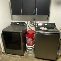 Samsung Smart Washer And Dryer Pair