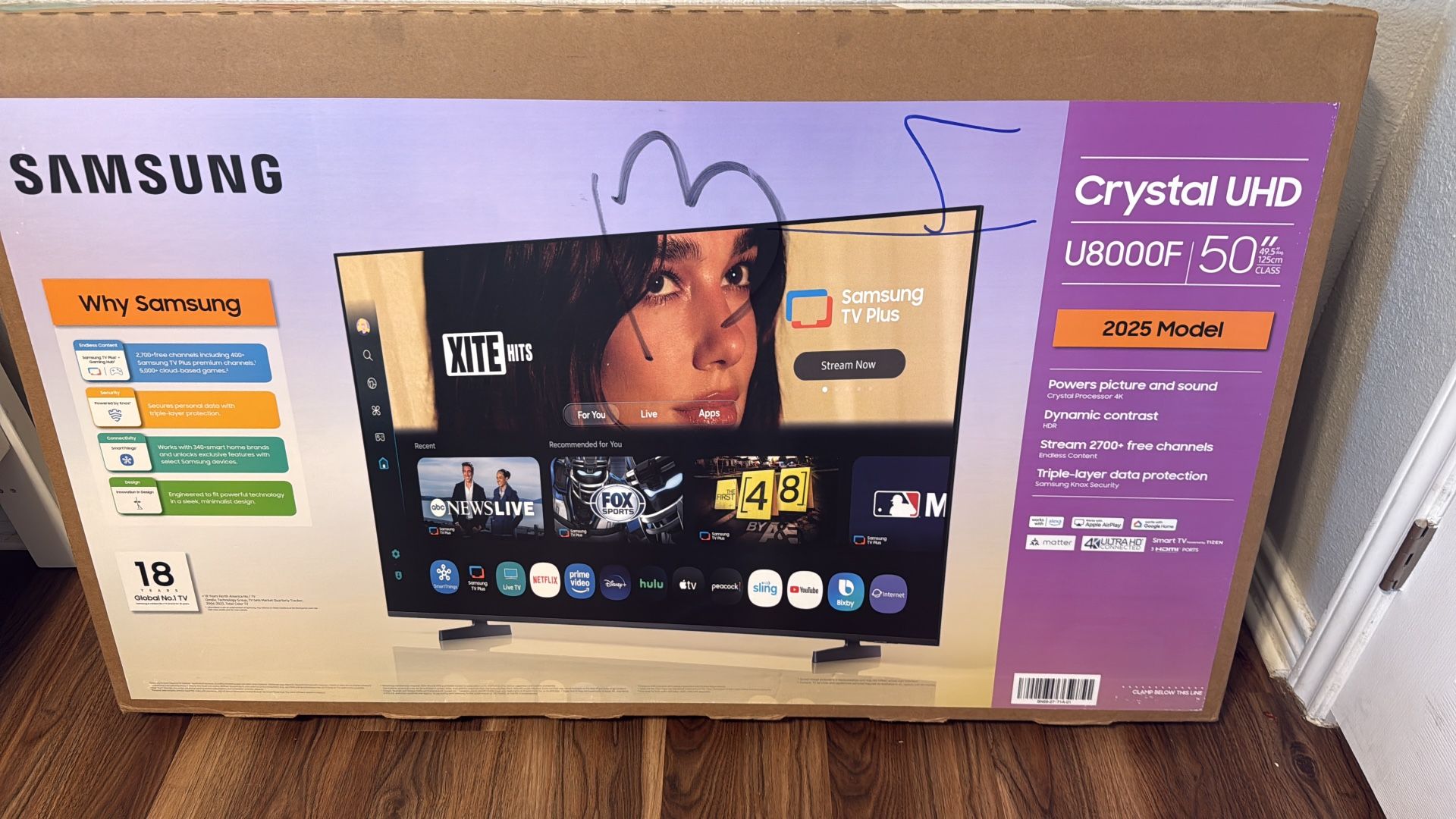 Samsung Smart Tv 55 Inch Brand New In Box Never Open