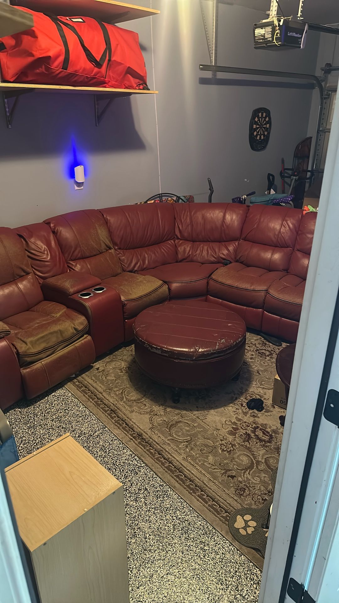 Used Couch And Ottoman