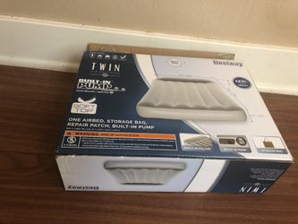 Twin air mattress