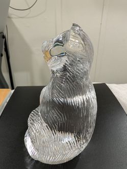 Glass bear