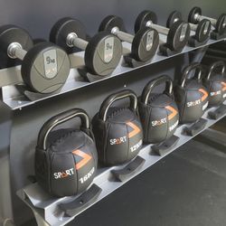 Dumbbells And Kettlebells