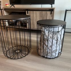 Better Homes & Gardens Storage Round Nesting Tables