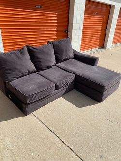 FREE DELIVERY!! Charcoal Sectional