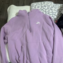 Purple Nike hoodie