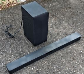 LG Soundbar and subwoofer - Bluetooth