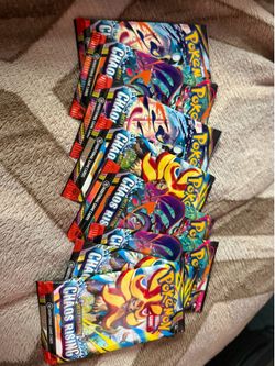 8 sealed chaos rising packs