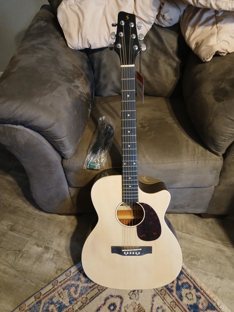 New Stagg Acoustic Guitar