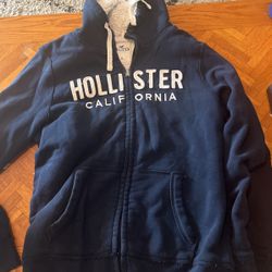 Hollister Zip Up Hoodie