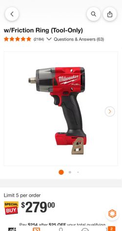 Milwaukee M18 Fuel 1/2 Mid Torque