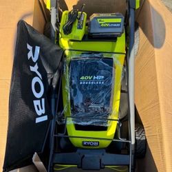 RYOBI 40V HP Brushless 20 in. Cordless Battery Walk Behind Push Mower with 6.0 Ah Battery and Charger