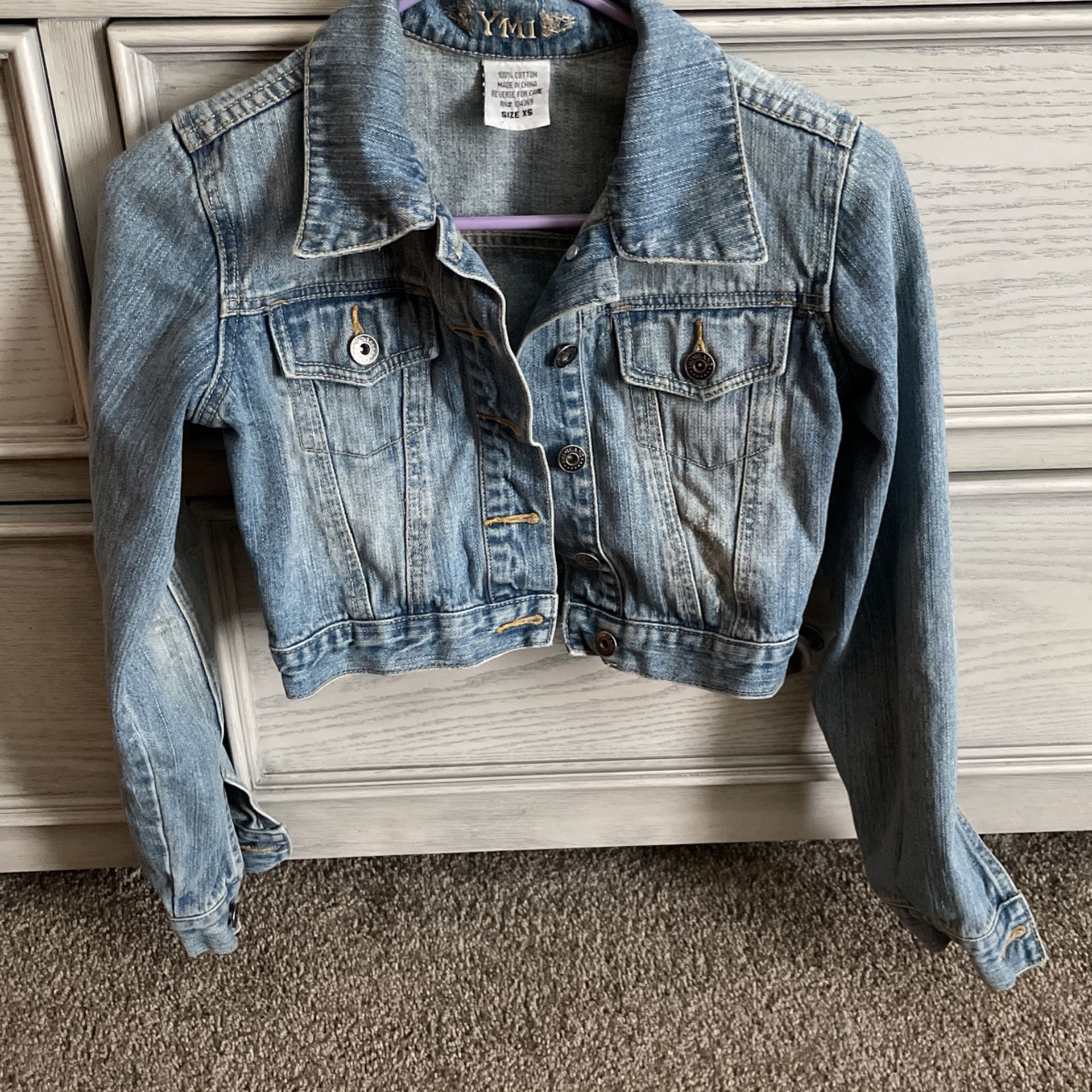 Crop Denim Jacket