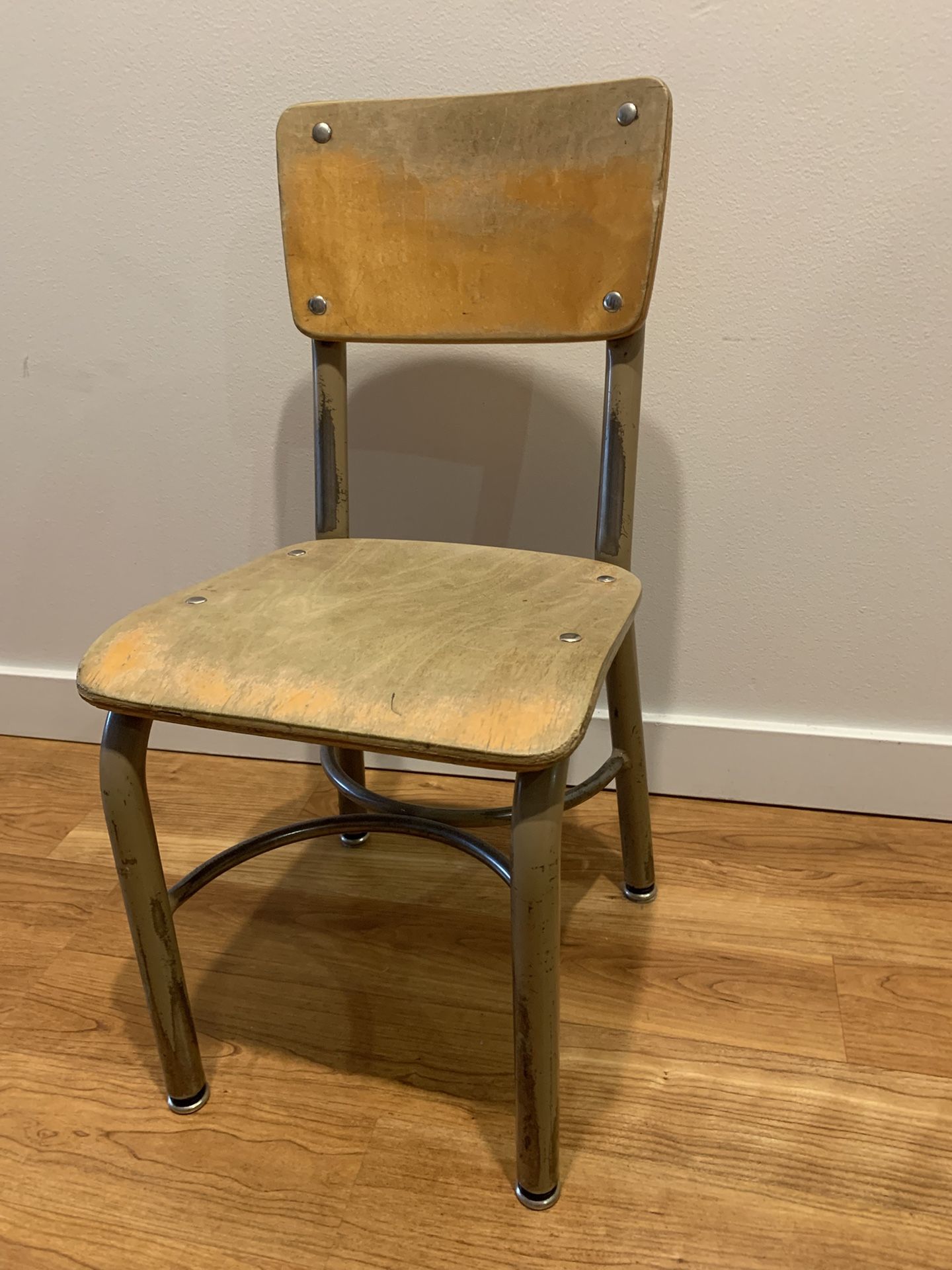Vintage School Chair