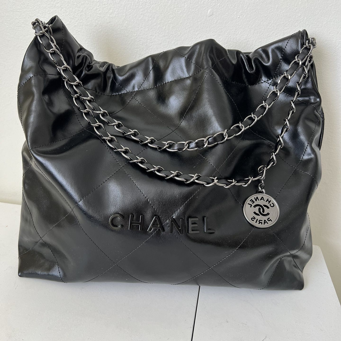 CHANEL Gabrielle Hobo Quilted Goatskin Patent Medium for Sale in Los  Angeles, CA - OfferUp