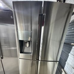 Samsung Refrigerator Stainless Steel 36 "width 4 Doors Counter Depth 