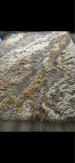 8x10 shag marble rug