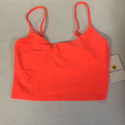 Body Glove Women’s Standard Smoothies Norah Solid Crop Bikini Top Swimsuit. Sz M.                   Ez
