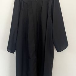 Graduation Cap And Gown (Black)