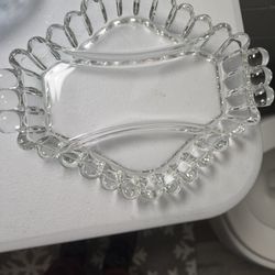 Helsey Glass Crystal Dish